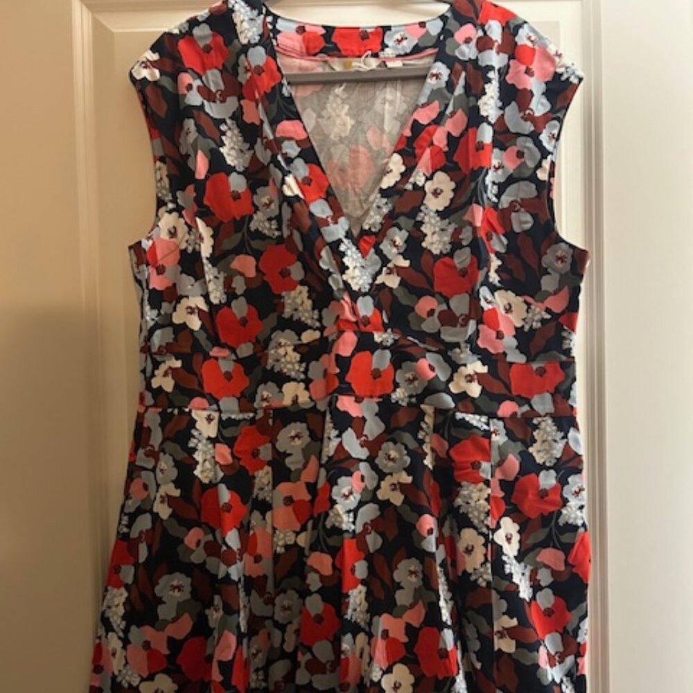 Boden Sleeveless Summer Dress 20/22 NWOT